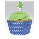 Mr Turtle Cupcake Wrappers and Pixs